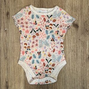 Garanimals Multicolor Floral Kids Bodysuit